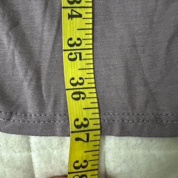 INDIGO THREAD Womens Tunic Dress Purple Tank Stretch Jersey Lagenlook ONE SIZE - Picture 7 of 7